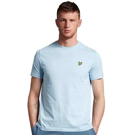 Lyle & Scott Tee SS Plain T-Shirt Blue - Image 1