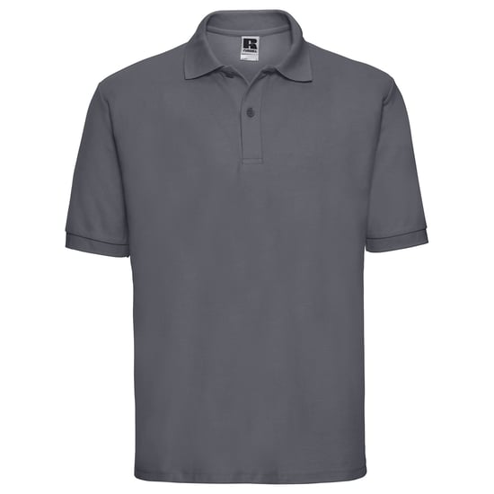 Russell Unisex Adult Classic Polycotton Polo Shirt (Convoy Grey) - Image 1