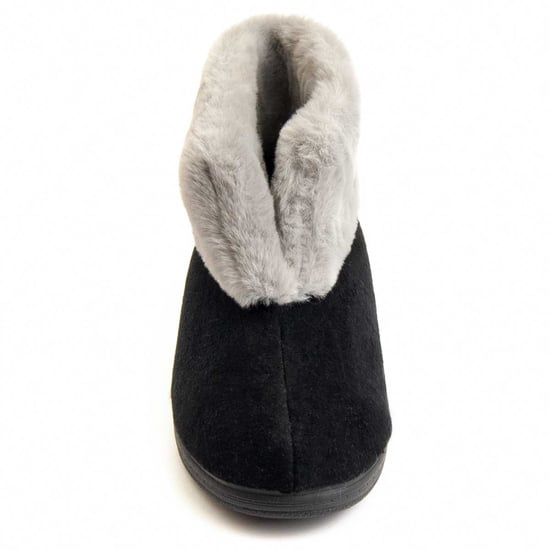 MONTEVITA WEDGE ANKLE BOOT CONFORTDAY8 IN BLACK