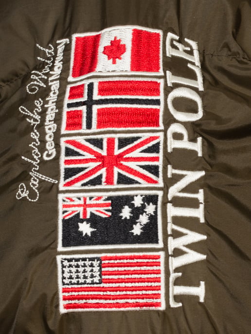 Geographical Norway Windbreaker Schwarz - Image 3