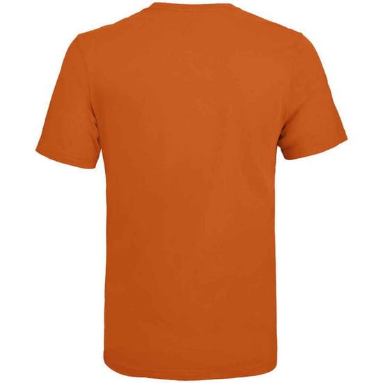 SOLS Unisex Adult Tuner Plain T-Shirt (Dark Orange) - Image 2