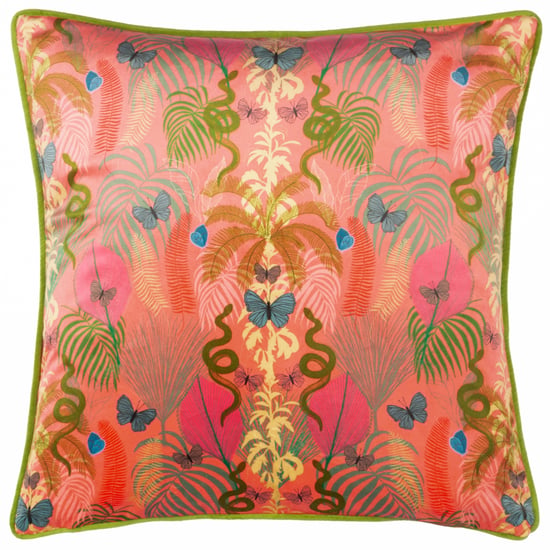 Kate Merritt Exotic Canopy Piped Cushion