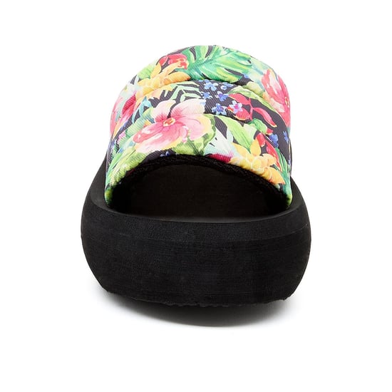 Rocket Dog Splash Bahama Textile Dam Svart/Multi Sandaler - Image 3