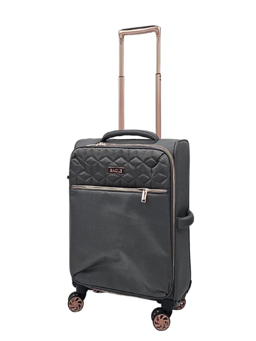 Cabin 4 Wheel Luggage Travel Soft Lightweight Bag