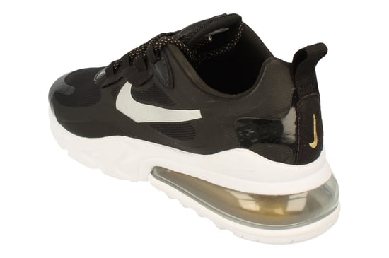 Nike Womens Air Max 270 React Black Trainers