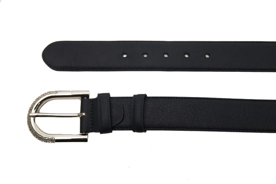 Billionaire Italian Couture Men's Blue Leather Belt - Image 2