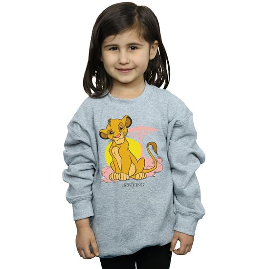 Disney Meisjes The Lion King Simba Pastel Sweatshirt (Sportgrijs) - Image 2
