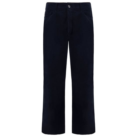 Emporio Armani J33 Regular Fit Wide Leg Womens Trousers