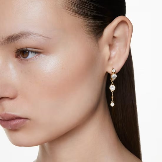 Swarovski 'Imber' Dames Gouden Geplateerde Metalen Dangle Oorbellen - Goud 5680097 - Image 5