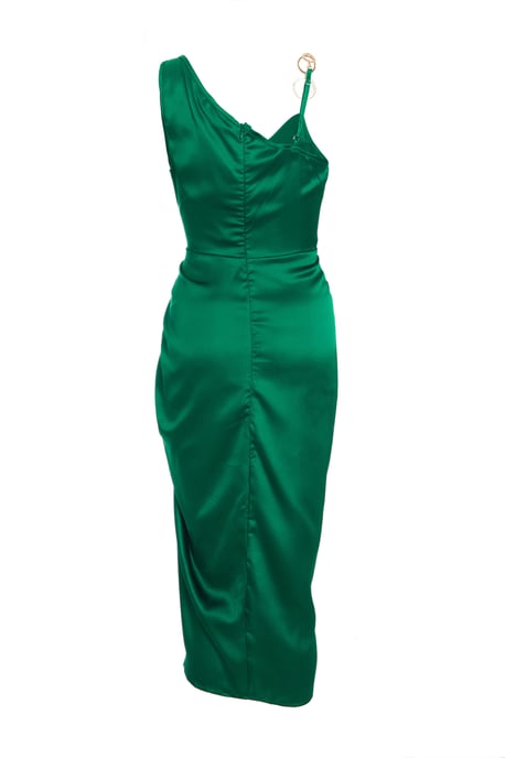 sachin and babi light blue dress Runway Lover Midi Dress Forest Green main image 1