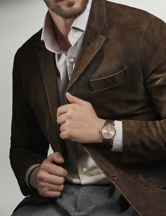 Frédérique Constant Manufacture Classic Date Men's Brown Watch FC-706SAL3H6