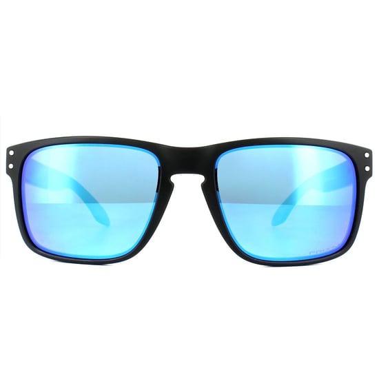 Oakley zonnebril Holbrook OO9102-F0 Matt Black Prizm Sapphire Polarisated - Image 1