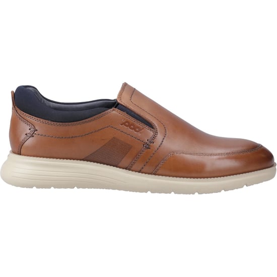 Pod Holden Leer/Textiel Heren Cognac Sportschoenen - Image 5