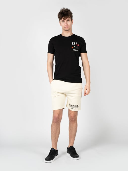 Iceberg T-Shirt Men's Black - Image 2