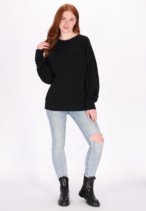 Dreimaster Sweatshirt Dames zwart - Image 2