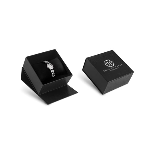 Philipp Plein The Hexagon Groumette Women's Silver Watch PWWBA0123 - Image 4