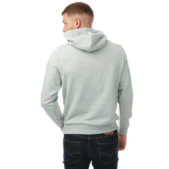 Men's Diesel S-Girk Cuty Felpa Hoodie in Grey