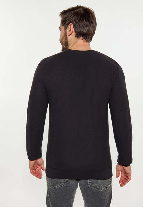 Dreimaster Pullover Men black - Image 4