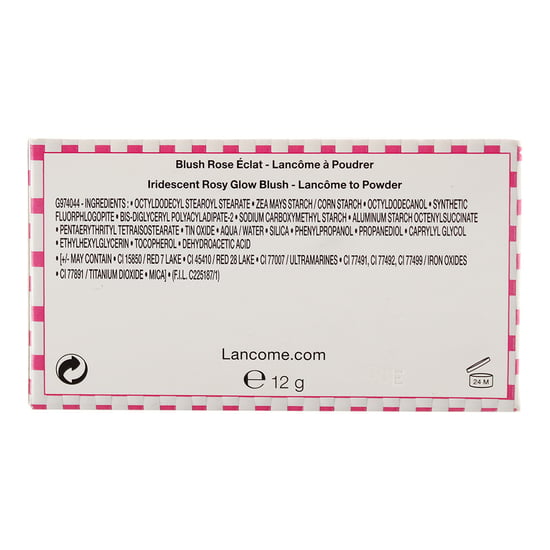 Lancome Blush In Capitals 12g - 01 Je M'Appelle Rose