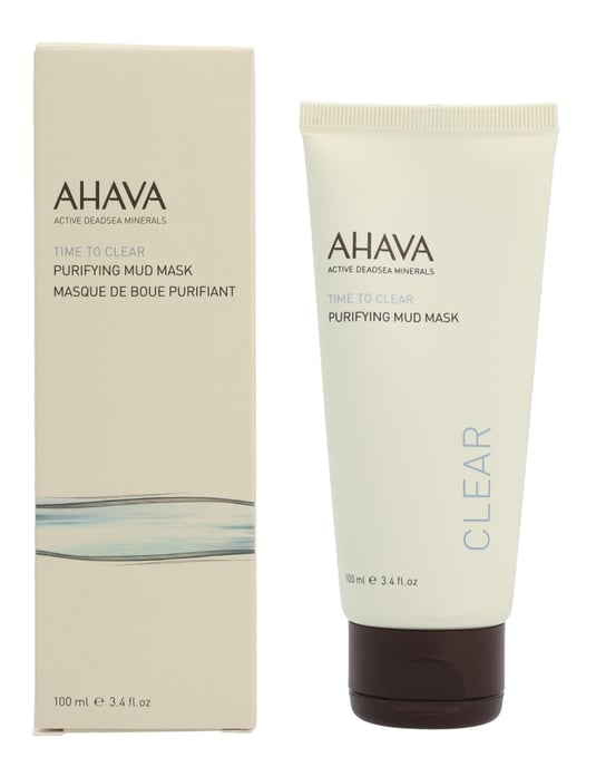 Ahava Time to Clear Purifying Mud Mask 100ml. - Image 3