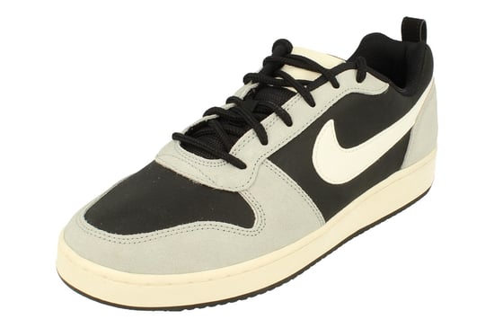 Nike Court Borough Low Prem Heren Grijs Zwart Sneakers - Image 1