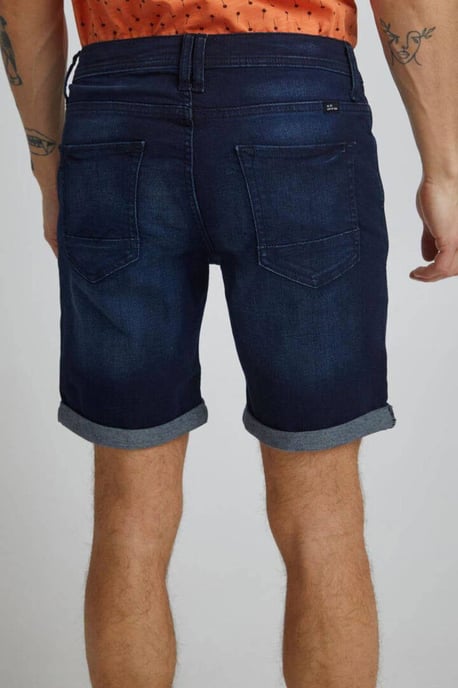 Blend regular fit jeans kort denim donkerblauw - Image 3