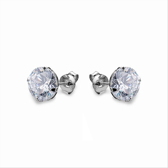 Luxenter Essential-örhängen i 925 sterlingsilver och rodiumpläterad zirkonium - Image 2