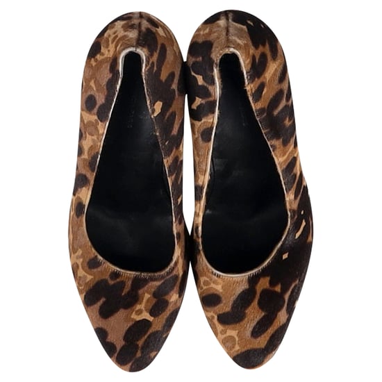 Balenciaga Leopard Print Pumps in Multicolor Pony Hair - Image 3