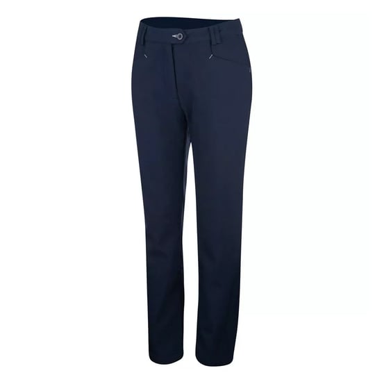 Island Green Womens/Ladies Bonded All Weather Golf Trousers (Navy) - Image 1