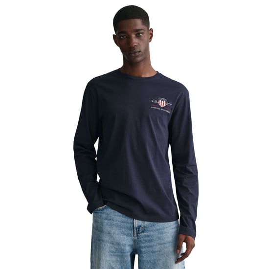 Gant Regular Medium Archive Shield Longsleeve - Image 2