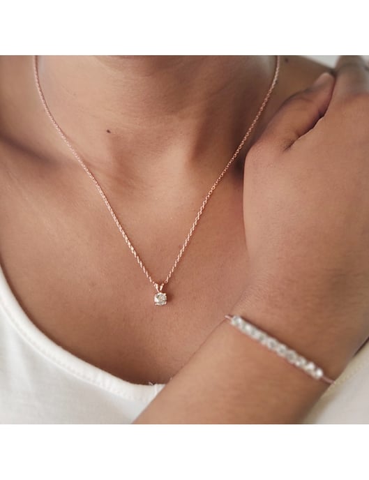 Vernice Stone Crystal Mia - Rose Gold and Crystal Set - Image 2