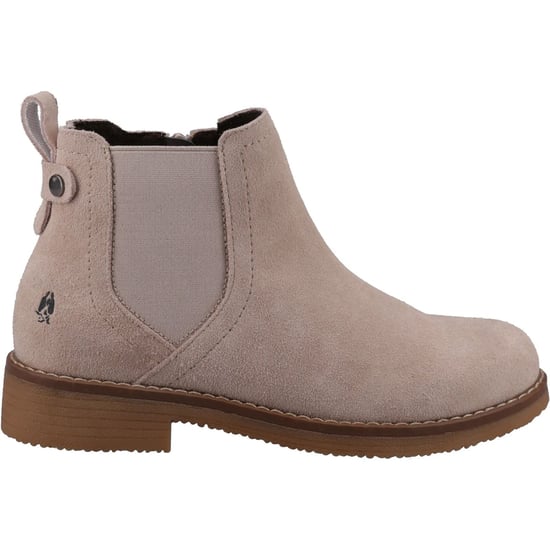 Hush Puppies Maddy Suede Women's Nude Boots - Image 4