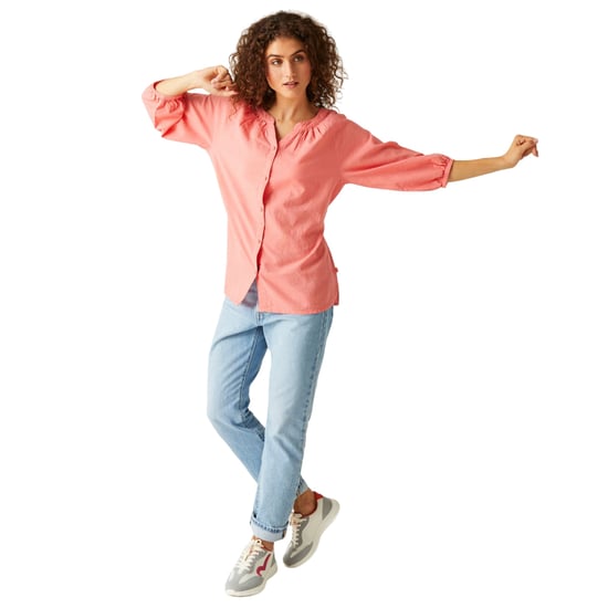 Regatta Womens/Ladies Natuna Lightweight Shirt (Shell Pink)