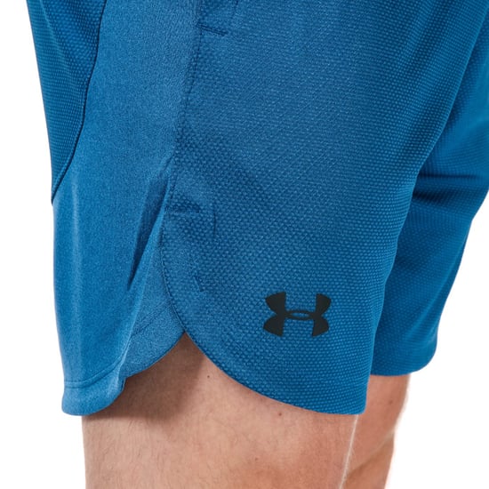 Men's Under Armour Baseline Cotton Vest in Blue - Image 6