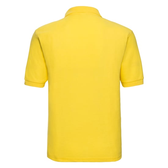 Russell Heren Klassiek Polycotton Poloshirt (Geel) - Image 2