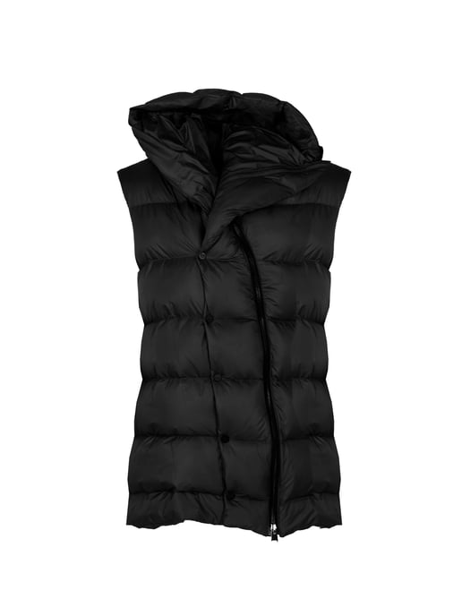 La Haine Inside Us Vest Down Vest Unisex Woman's Black - Image 1