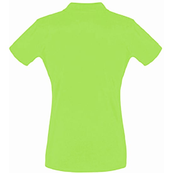 SOLS Dames/dames Perfect Pique Poloshirt met korte mouwen (Appelgroen) - Image 2