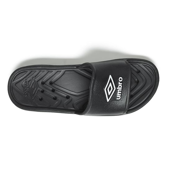Umbro Heren Douche Sliders (Zwart/Wit) - Image 4