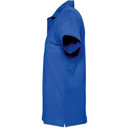 SOLS Heren Lente II Korte Mouw Zwaarlijvig Poloshirt (Koningsblauw) - Image 3