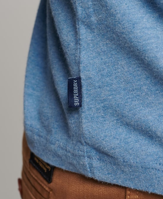 Superdry Organic Cotton Essential Long Sleeved Baseball Top