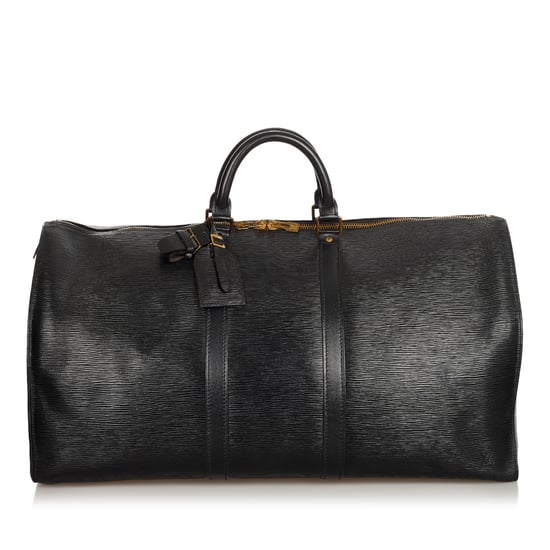 Vintage Louis Vuitton Epi Keepall 55 Black - Image 1