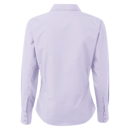 Premier Dames/Dames Popeline Blouse met Lange Mouwen (Lila) - Image 2