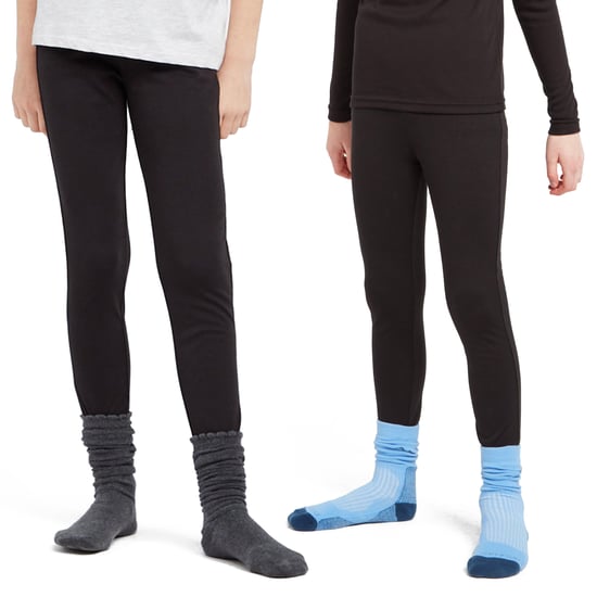 Peter Storm Kids' Thermal Insulating Baselayer Pants with Moisture Wicking Fabric