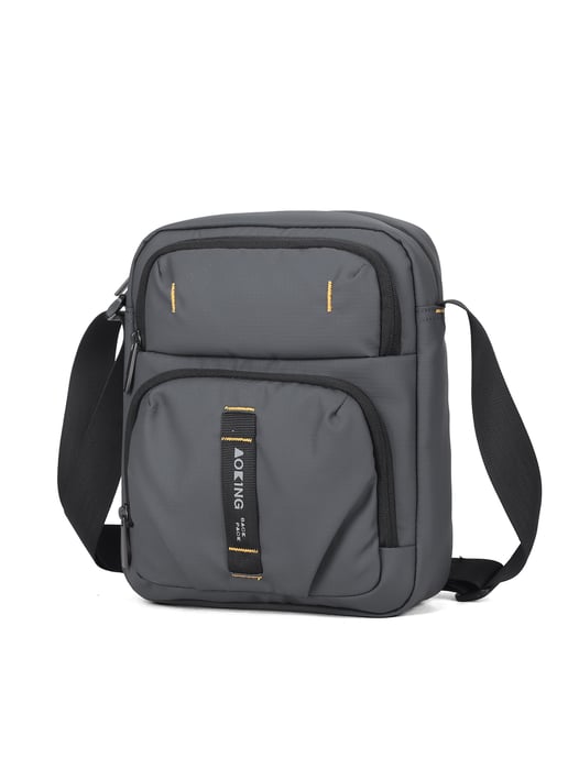 Aoking Shoulder Bag Unisex GREY - Image 2