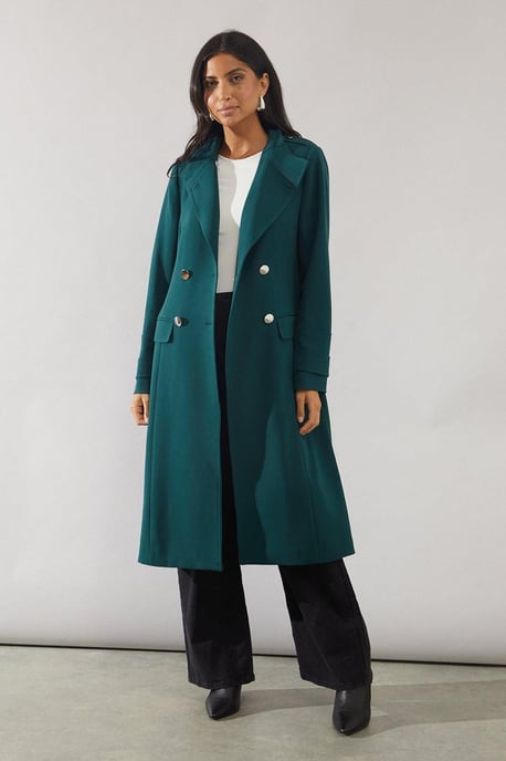 Wallis Berry Coat Womens Smart Jackets & Coats - Image 1