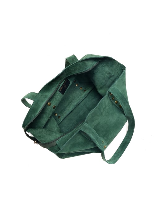 Carla Ferreri SS22 CF 8127 Green Leather Bag - Image 4