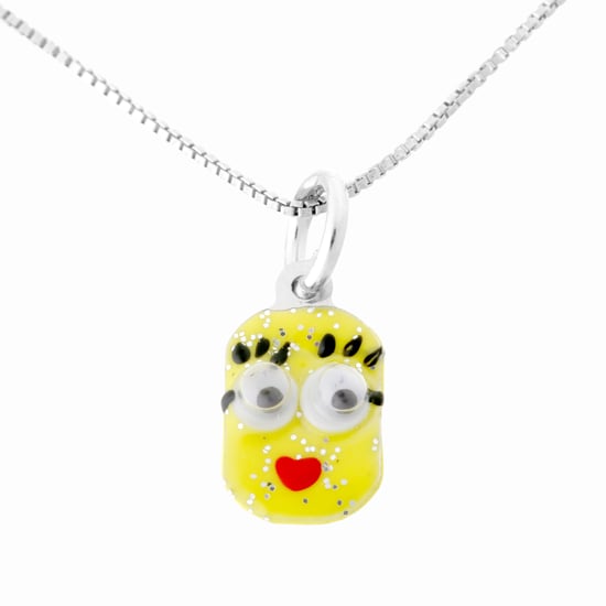 Orphelia 'Minion' Child's 925 Sterling Silver Set: Chain-Pendant + Bracelet - Silver SET-7135/2