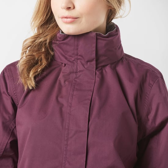 Peter Storm Women's Downpour Waterproof Jacket with Rollaway Hood, Hiking Raincoat