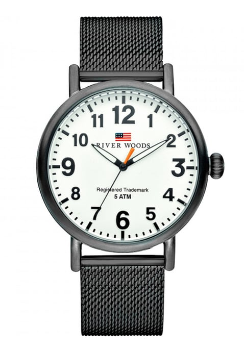 River Woods Sacramento Men's Black Watch RW420009