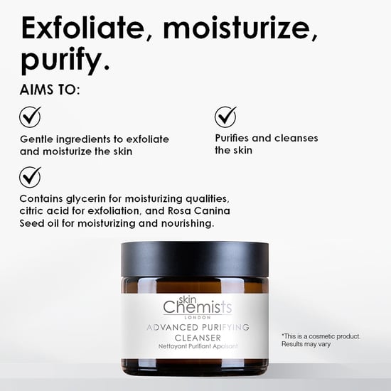 skinChemists Geavanceerde Purifying Cleanser 50ml - Image 5